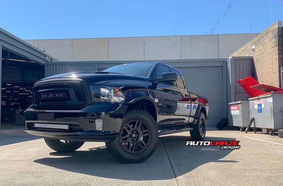 DODGE RAM RECOIL MATTE BLACK